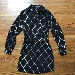 The Limited belted shirt dress